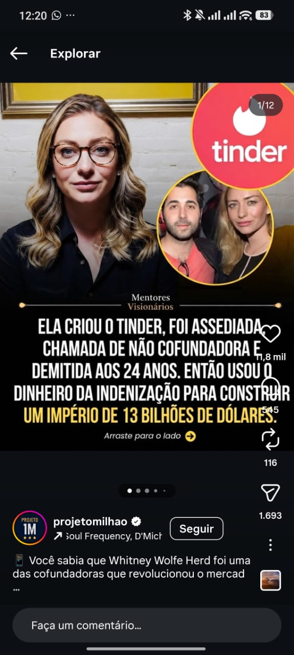 Carrossel de empreendedorismo